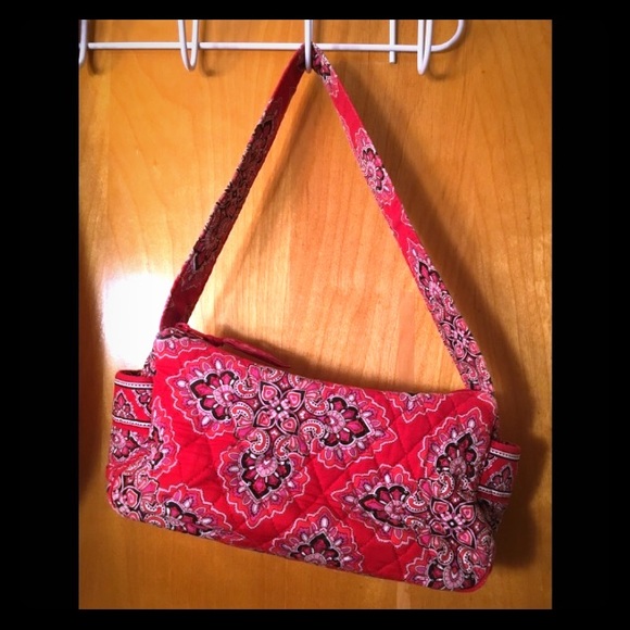 Vera Bradley Handbags - Vera Bradley Sophie Purse Frankly Scarlet, Retired